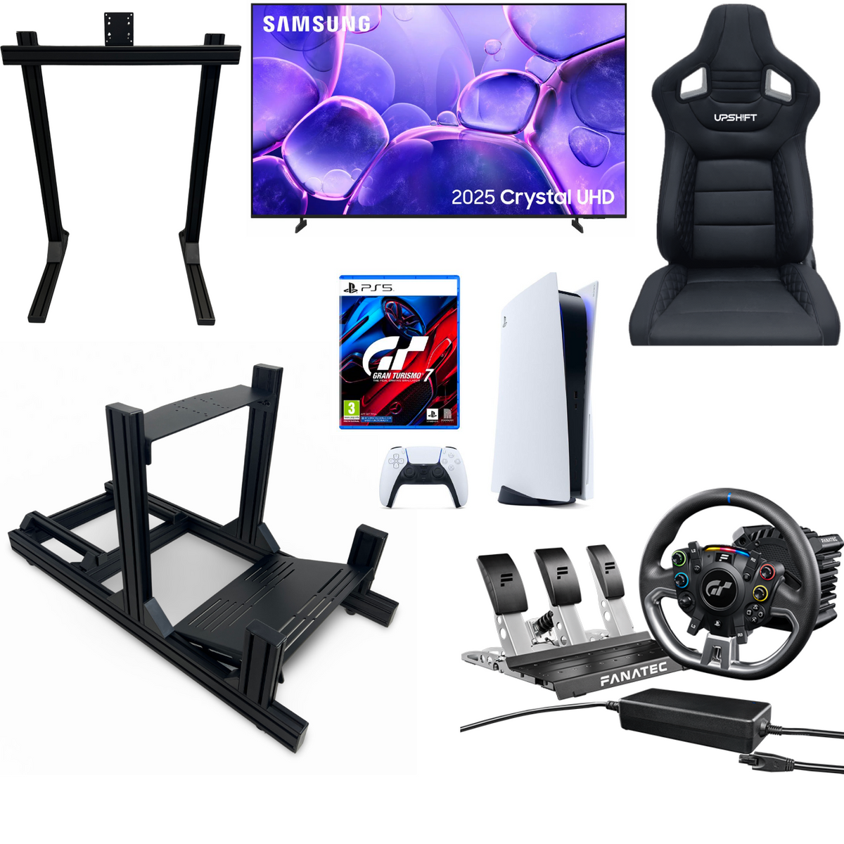 Playstation Sim Racer Complete Racing Simulator Package for PlayStation 5 - Console Racer PS5 ...