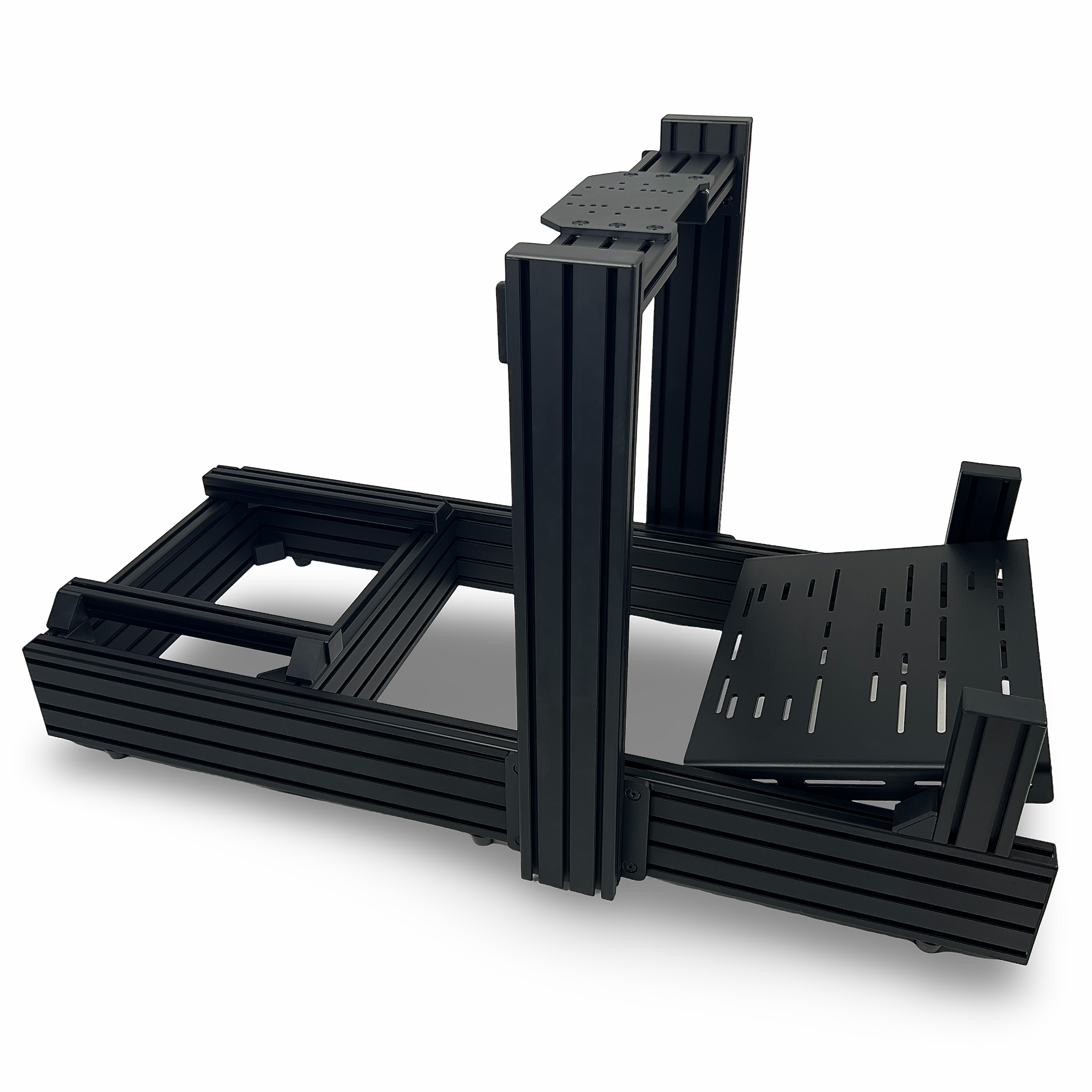R-MAX 160x40 Aluminium Profile Sim Rig - Black Edition