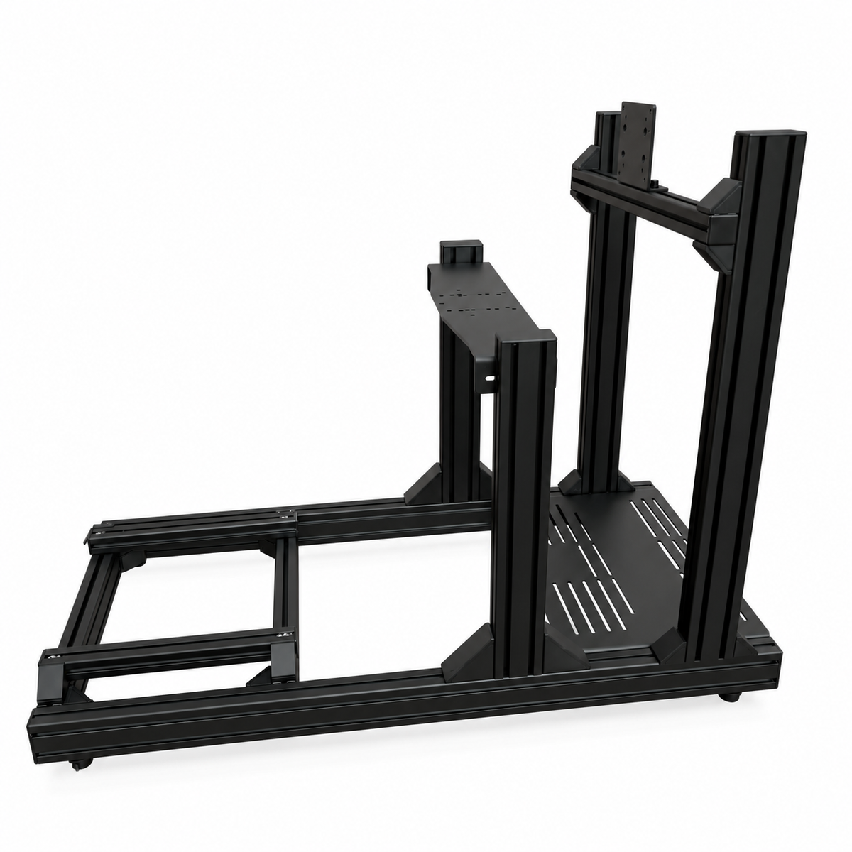 R-PRO 80x40 Aluminium Profile Sim Rig - Black Edition