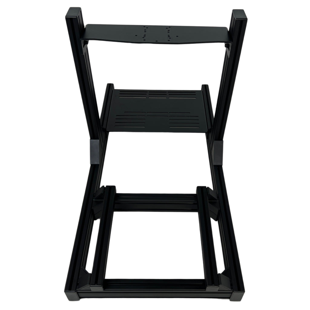 R-PRO 80x40 Aluminium Profile Sim Rig - Black Edition